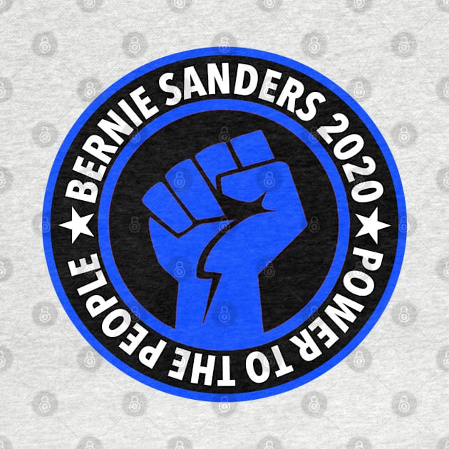 Bernie 2020 Power to the People by skittlemypony